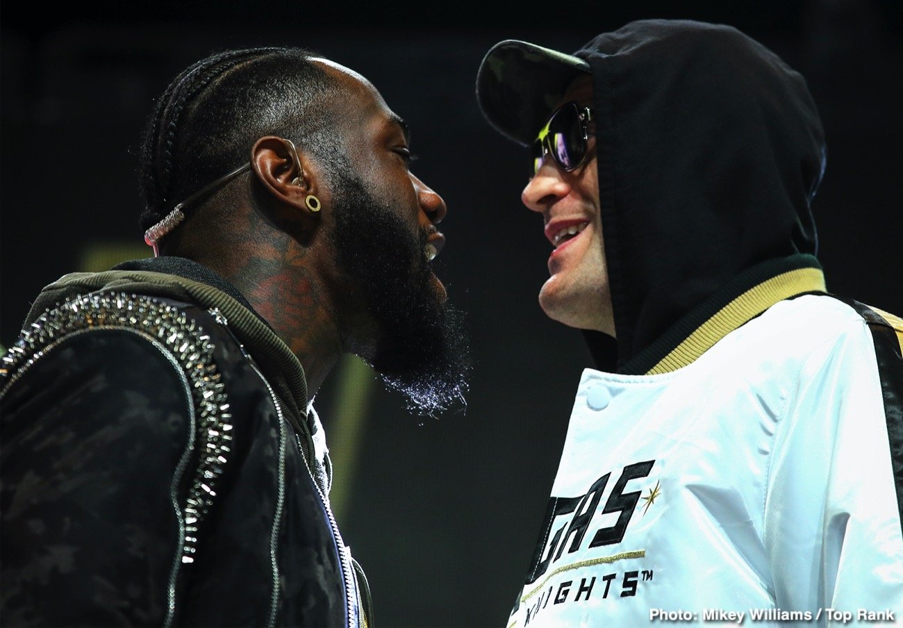 Image: Deontay Wilder needs to knock out Tyson Fury - says Antonio Tarver
