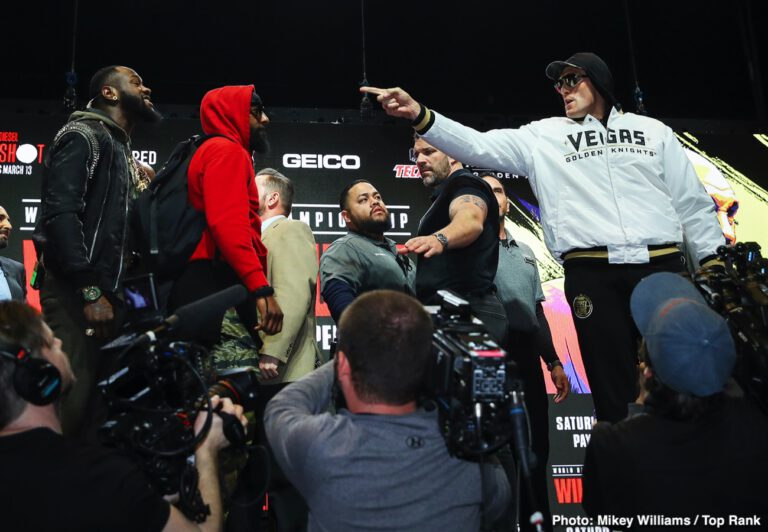 Purses Wilder 5M, Fury 5M, Navarrete 300K, Santisima 25k Boxing News 24