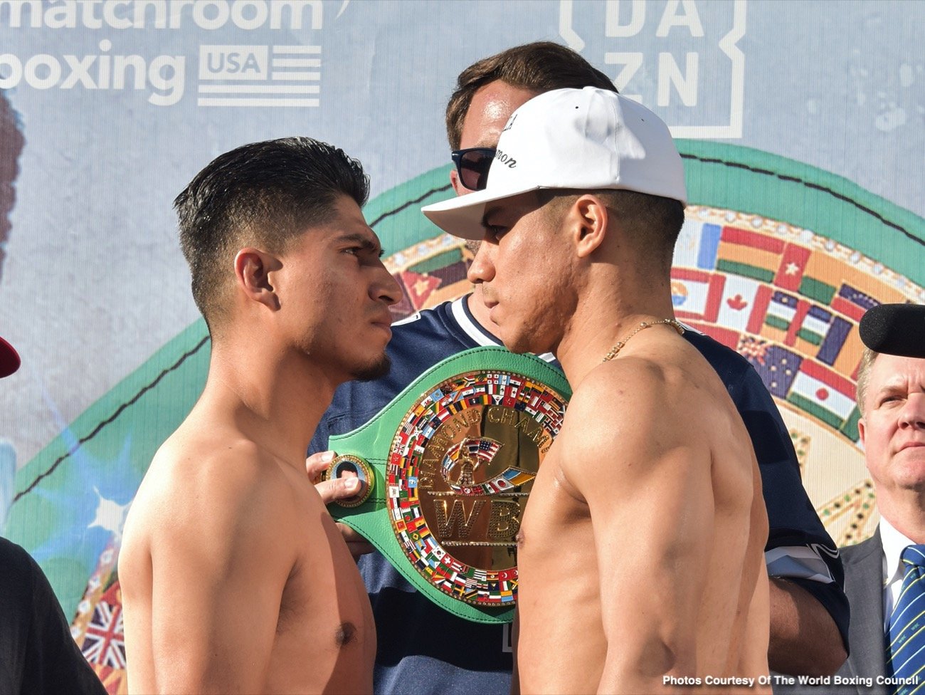 Jessie Vargas, Manny Pacquiao, Mikey Garcia boxing photo and news image