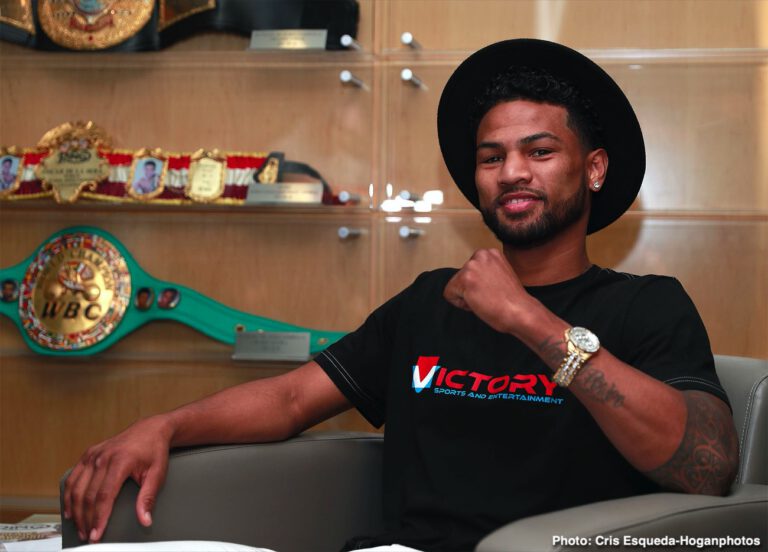 Image: Shane Mosley Jr. Signs Co-Promotional Agreement With Golden Boy