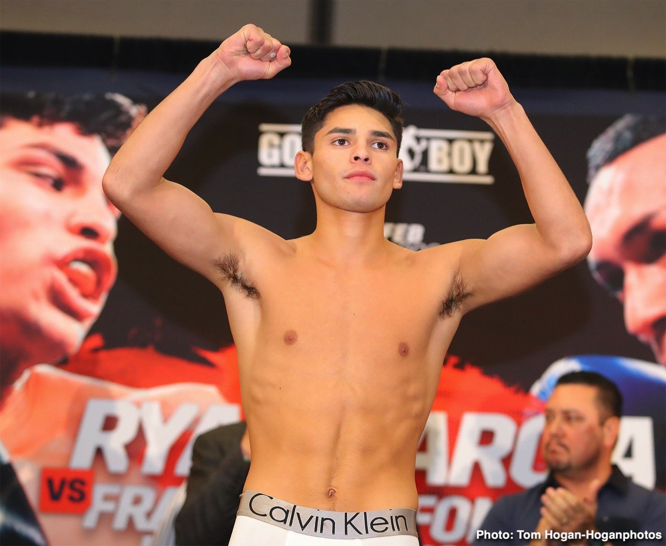 Image: Ryan Garcia 134.8 vs. Francisco Fonseca 134.8 - weigh-in results