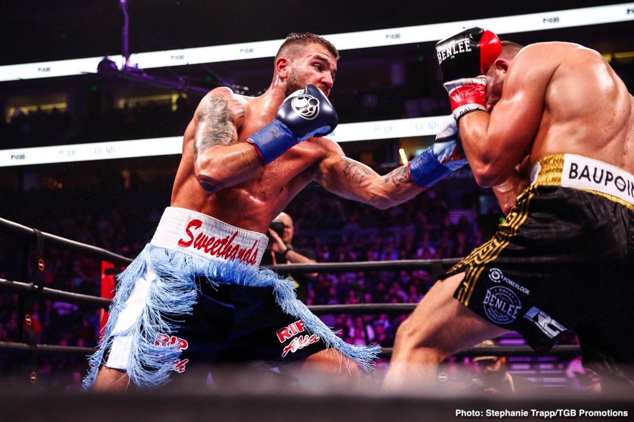 Caleb Plant, Canelo Alvarez boxing photo and news image