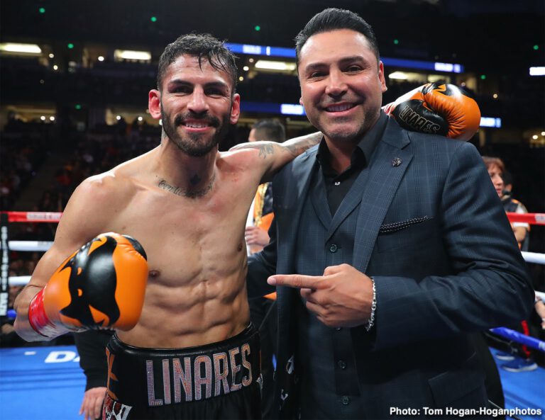 Image: Devin Haney and Jorge Linares agreed to fight on May on Dazn