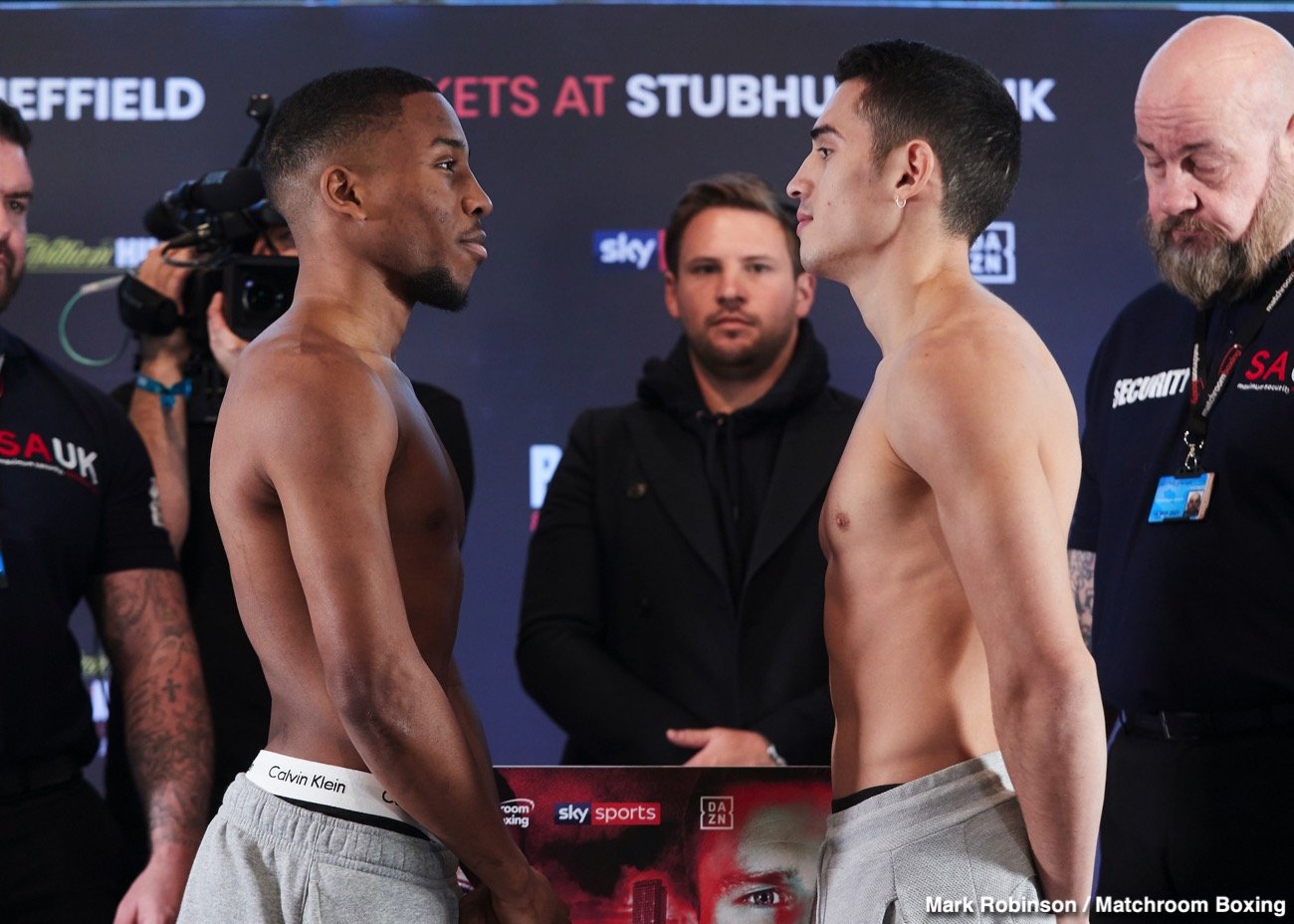 Image: Kell Brook - Mark DeLuca Sheffield Weigh In Results & Photos