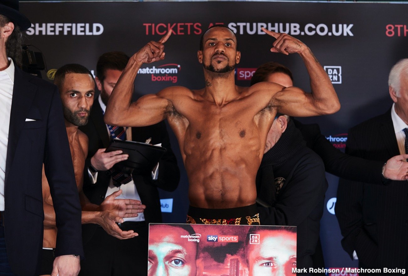 Image: Kell Brook - Mark DeLuca Sheffield Weigh In Results & Photos