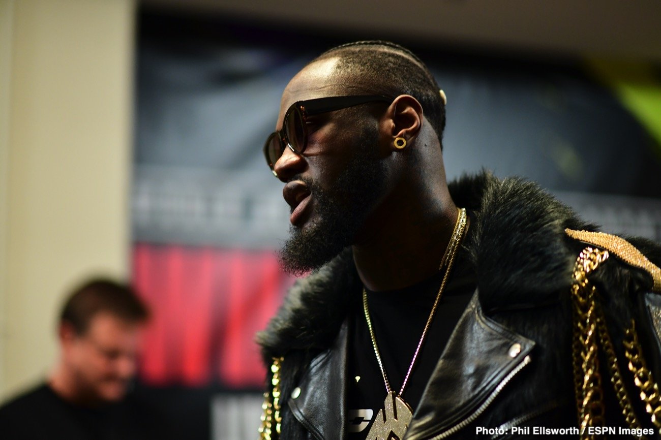 Image: Deontay Wilder: "99 problems but The King is still Rich"