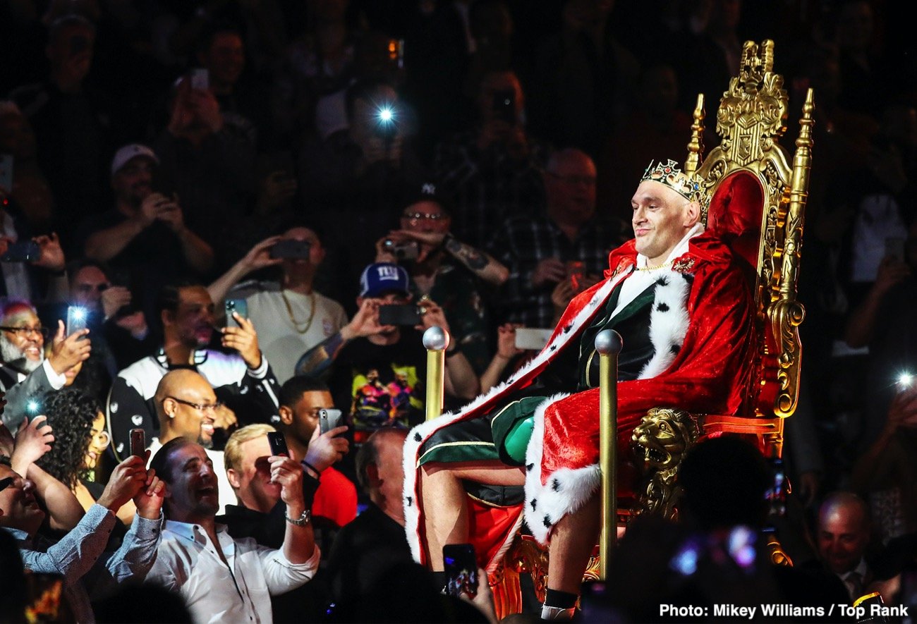 Image: Tyson Fury vs. Agit Kabayel being finalized for Dec.5 in London on BT Box Office