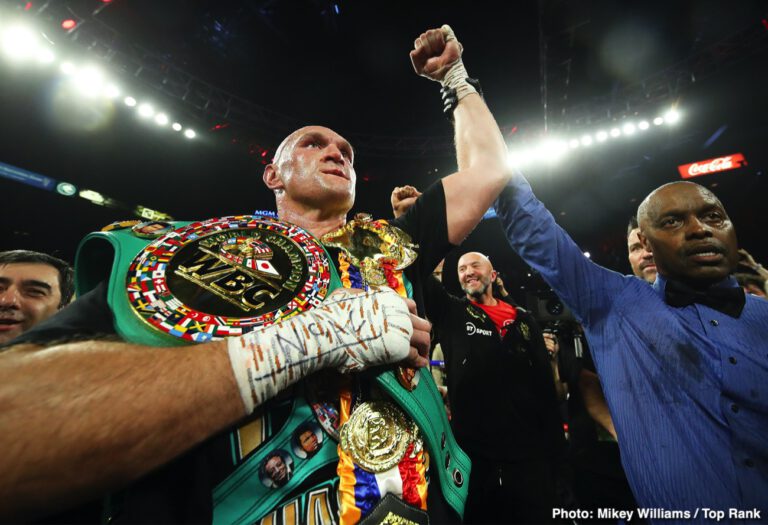 Image: Fury wants Dillian Whyte next in December after Wilder