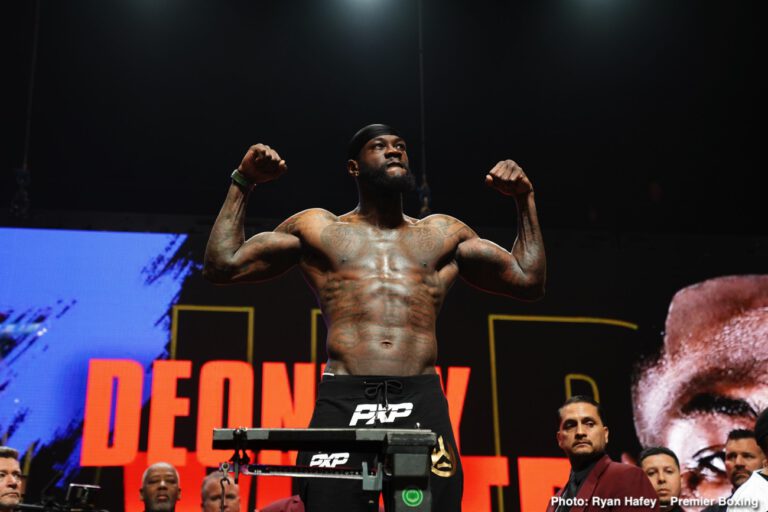 Image: Deontay Wilder sends message to Andy Ruiz Jr.: 'Get back in the gym'