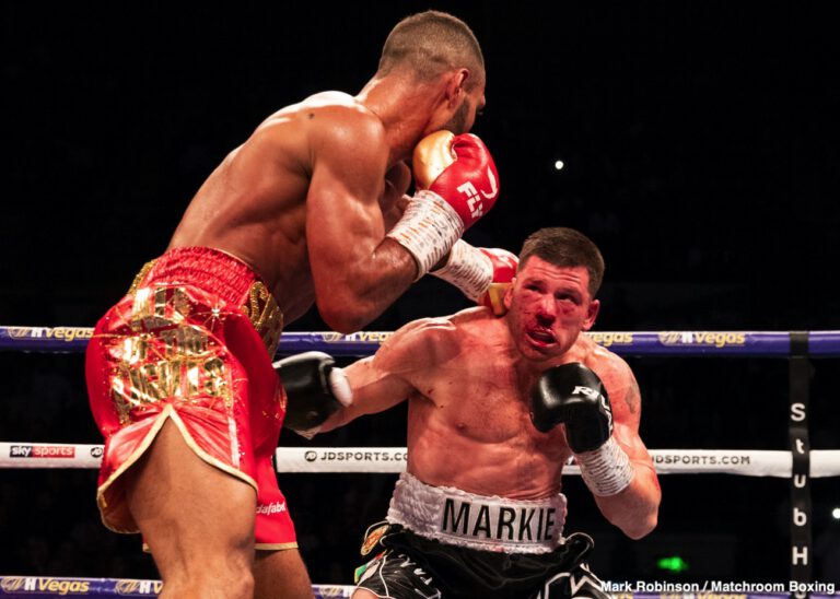 Image: Boxing Results: Brook stops DeLuca in 7th round!