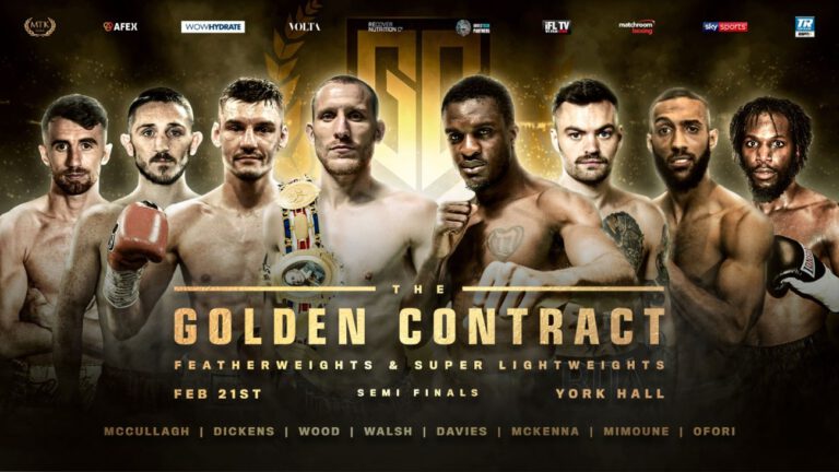 Image: Golden Contract is back this Friday night