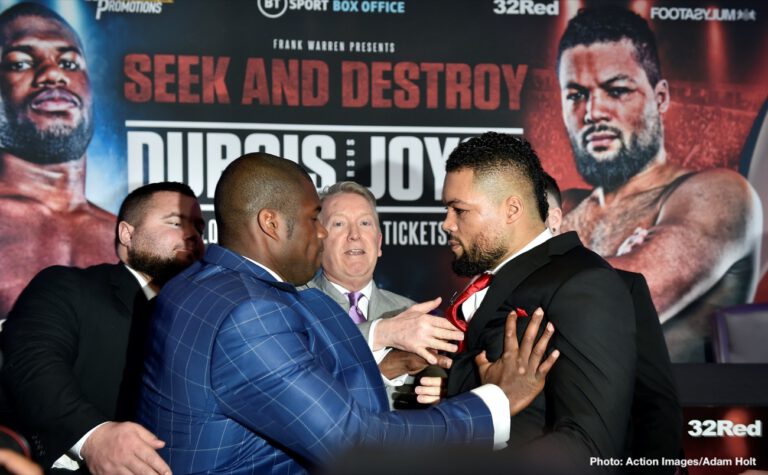 Image: Joe Joyce to be trained by Ismael Salas for Daniel Dubois fight on April 11