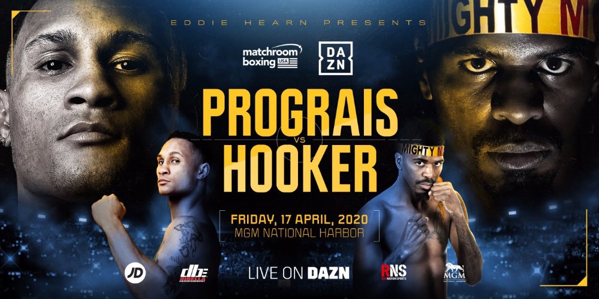 Image: Regis Prograis fights Maurice Hooker at 143-lb CATCHWEIGHT on April 17