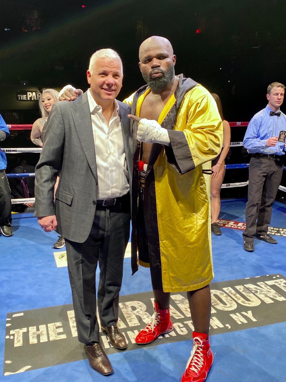Image: Boxing Results: Cletus Seldin and Carlos Takam both win