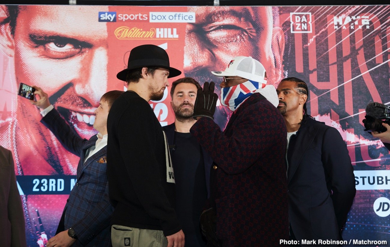 Image: Eddie Hearn close to getting Usyk vs. Chisora done for October 31st