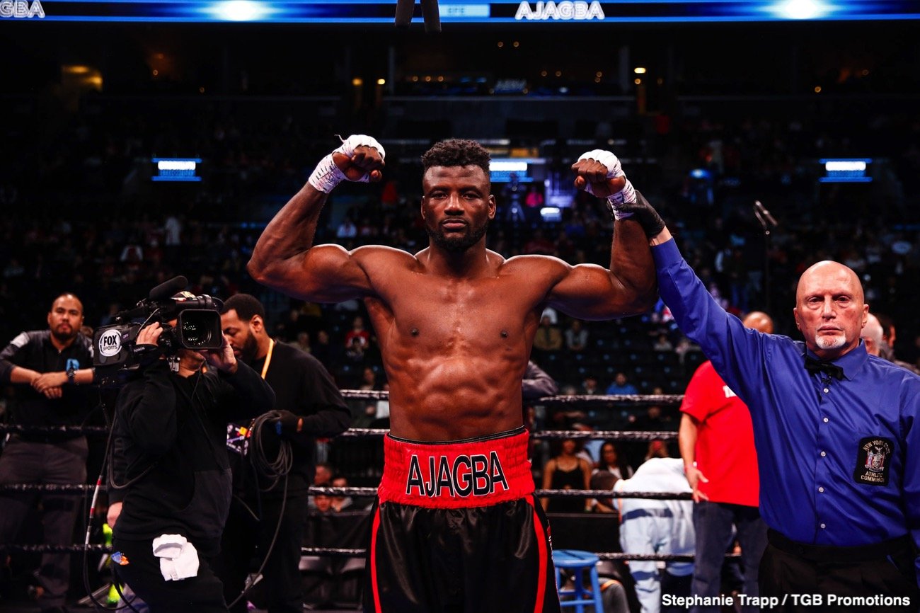 Image: Efe Ajagba – A force to be reckoned with in the heavyweight division?