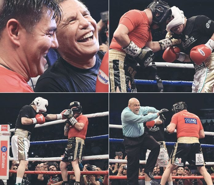 Image: WBC: Julio Cesar Chavez vs. Jorge Arce
