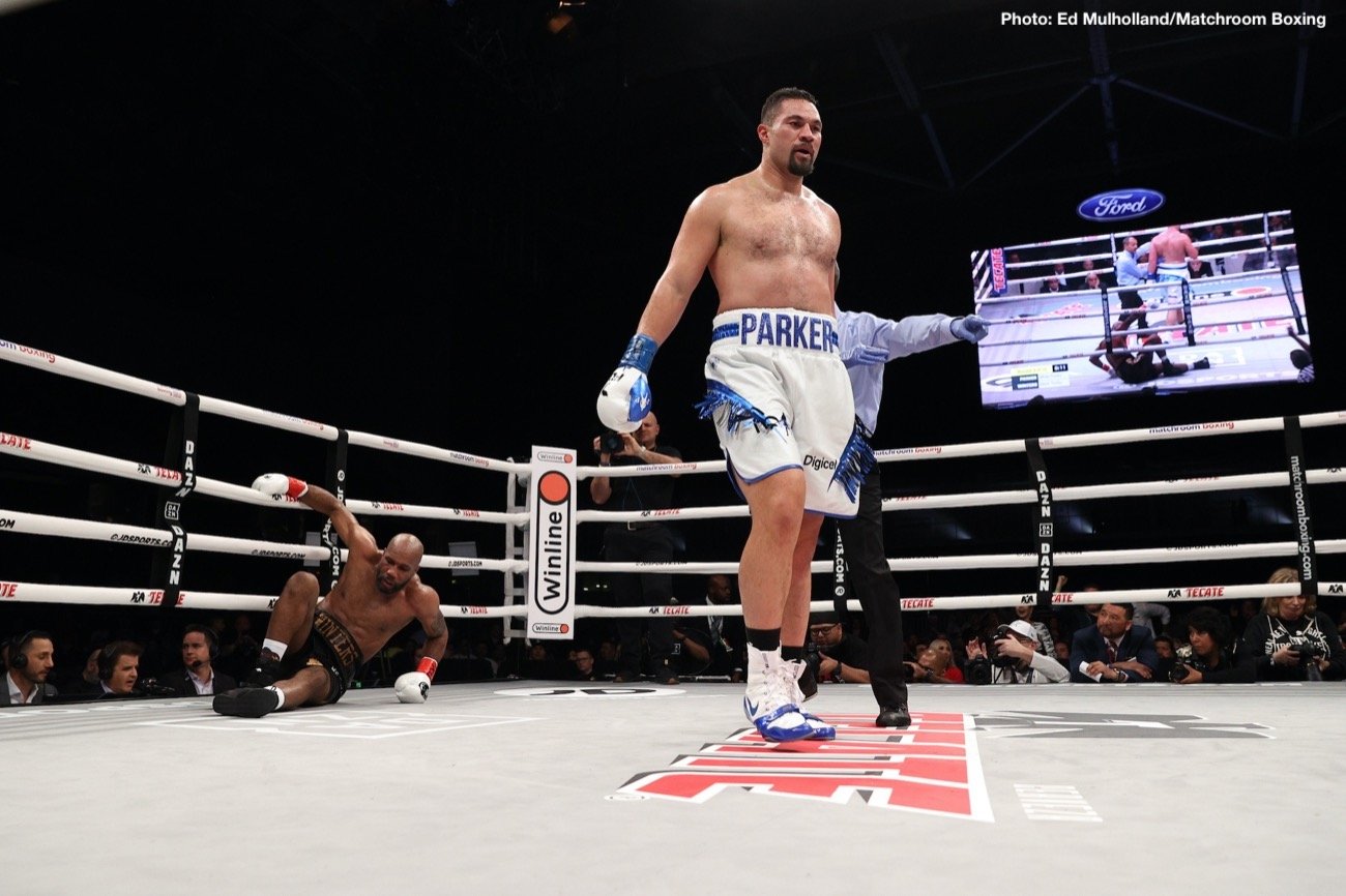 Image: Boxing Results: Joseph Parker defeats Shawndell Winters, calls out Whyte & Chisora