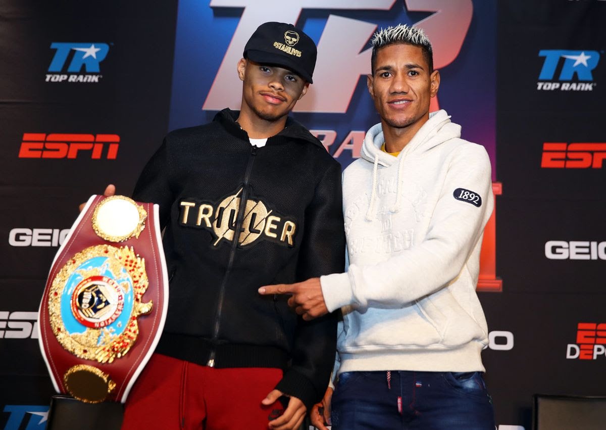 Image: PHOTOS & QUOTES: Shakur Stevenson & Mick Conlan Ready for Unique Hulu Theater @ MSG Show