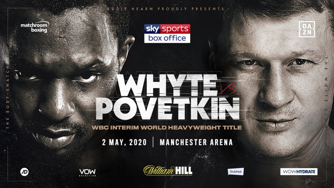 Image: Dillian Whyte vs. Alexander Povetkin ANNOUNCED for May 2 in Manchester, England