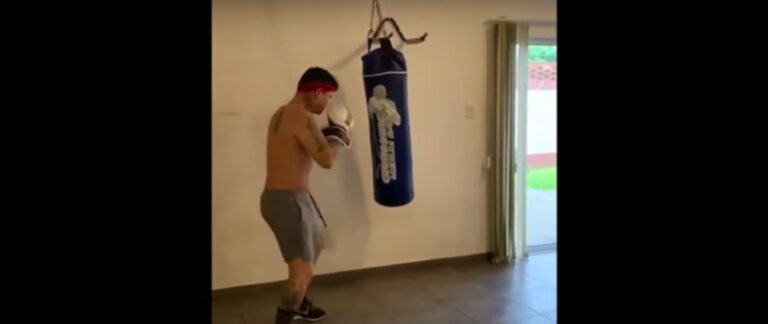 Image: Marcos Maidana trimming down for exhibition match
