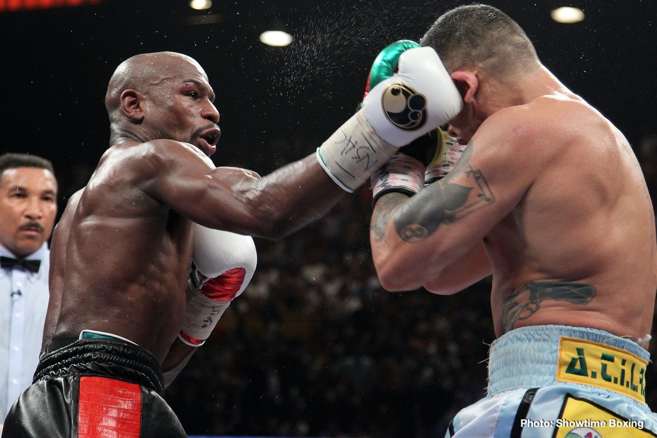 Image: Mayweather says he's RETIRED, but $600 million could lure him back