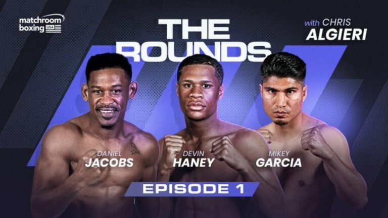 Image: Mikey Garcia, Devin Haney and Daniel Jacobs - Matchroom interview