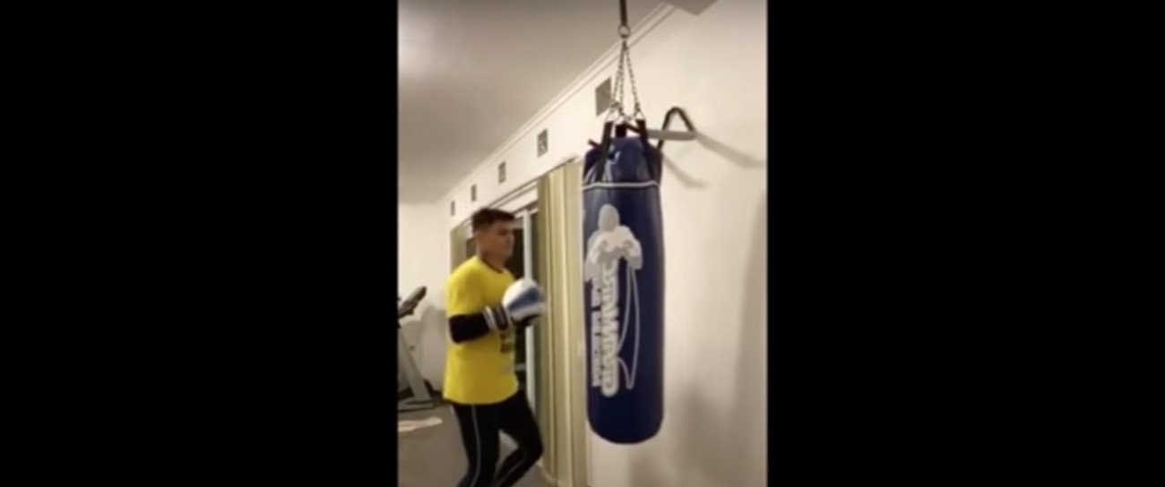 Image: Marcos Maidana looking solid in training for comeback