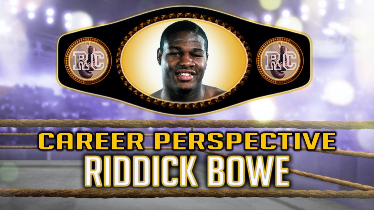 Image: VIDEO: Riddick Bowe - Career Perspective