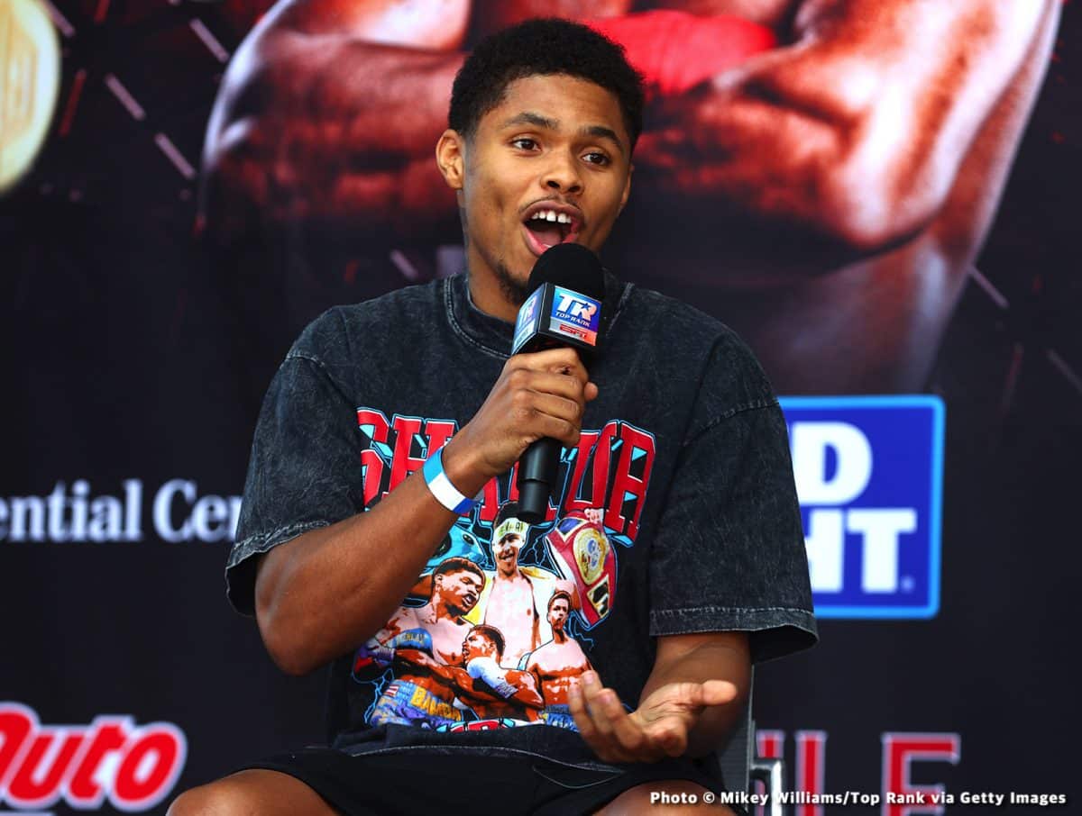 Image: Shakur Stevenson - Frank Martin not happening, 'The Ghost' had second thoughts