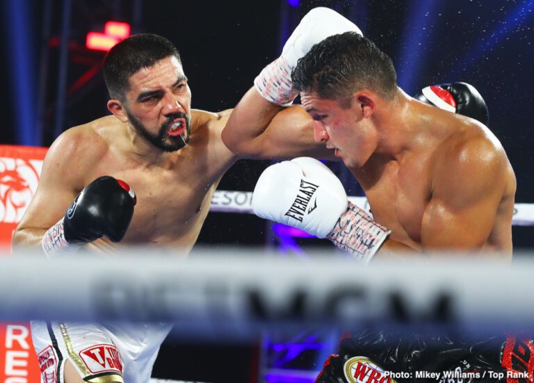 Photo: Boxing Results: Giovani Santillan Overcomes in Las Vegas Decision Image: Boxing Results: Giovani Santillan Overcomes in Las Vegas Decision