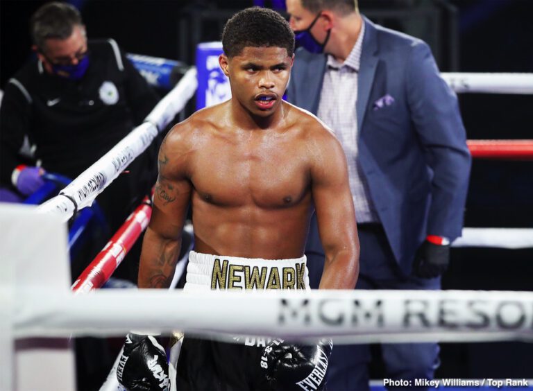 Image: Shakur Stevenson on Kambosos Jr's win over Hughes: "I thought it was a robbery"