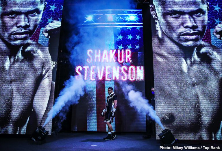 Image: Shakur Stevenson could soon be the FACE of boxing - Bob Arum