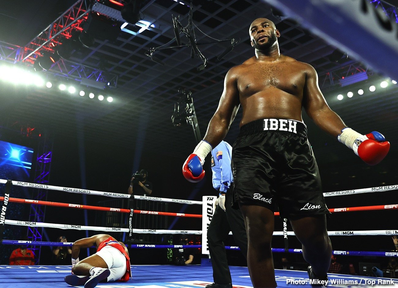 Image: Boxing Results: Kingsley Ibeh Gets Revenge on ESPN