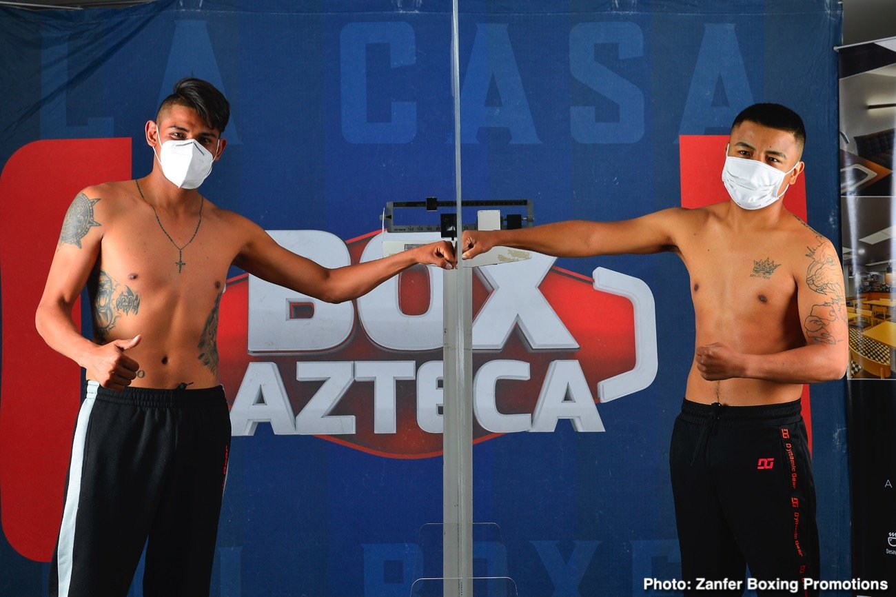 Image: Emanuel Navarrete 127 lbs vs. Uriel Lopez 127 lbs - Weigh-in results