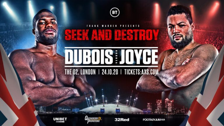 Image: Daniel Dubois and Joe Joyce to battle on October 24