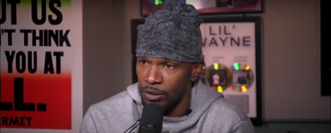 Image: Jaime Foxx getting ready for Mike Tyson movie