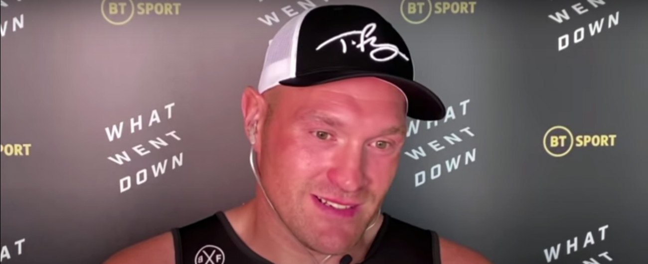 Image: Fury vs Wilder: Tyson Fury Interview Transcript