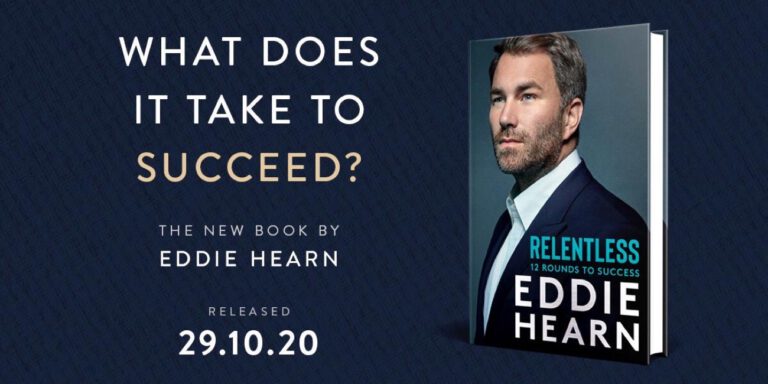 Image: Eddie Hearn’s first book to be released this October