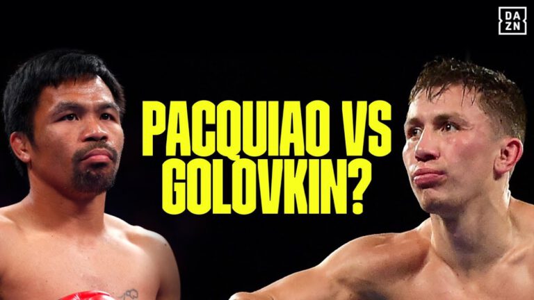 Image: Pacquiao doesn't rule out Golovkin bout at 154