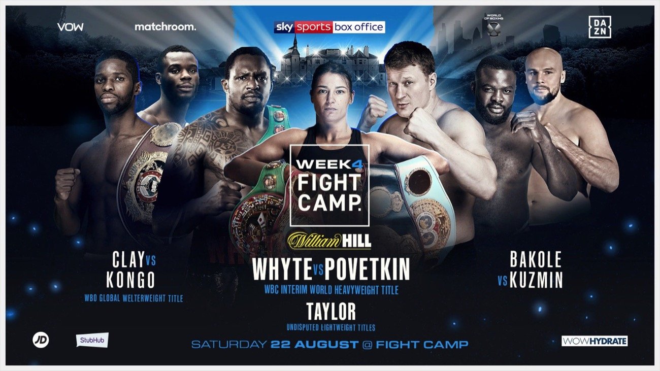 Image: Whyte vs. Povetkin: Dillian KOs Alexander inside 8 rounds predicts Bellew