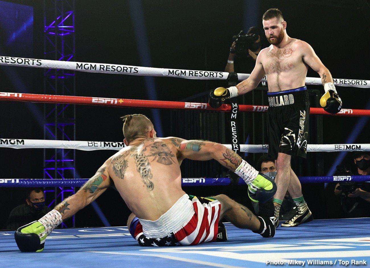 Image: Boxing Results: The Clay Collard Story Continues in 2020: Stops Lorawnt Nelson in 2