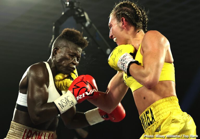 Image: Boxing Results: Mikaela Mayer defeats Helen Joseph