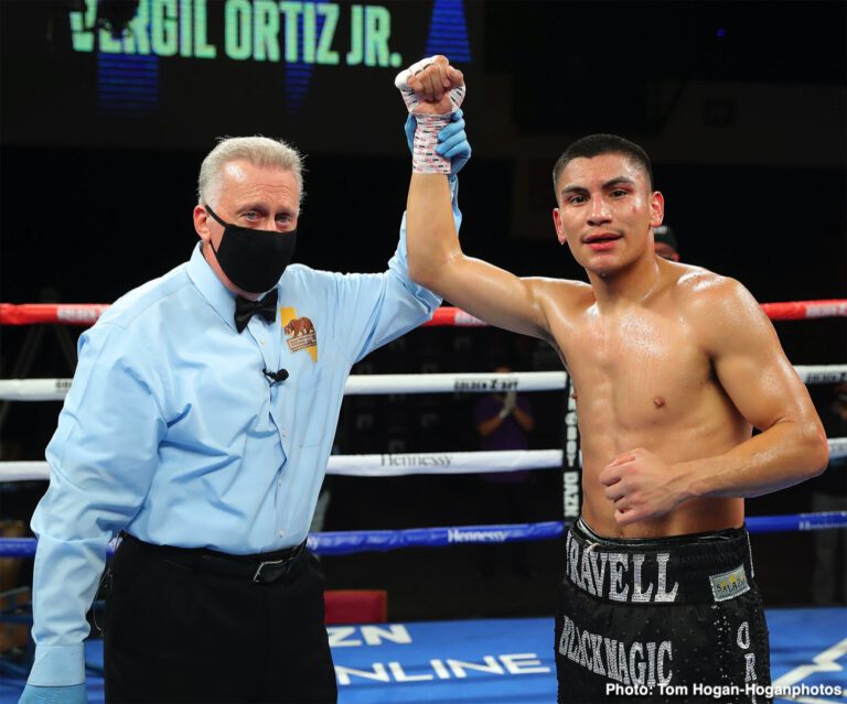 Image: Vergil Ortiz Jr explains how he would beat Crawford and Spence