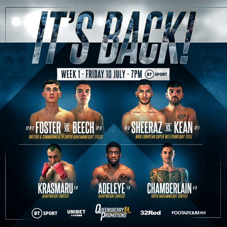 Image: Frank Warren brings British boxing back to life this Friday night on BT Sport