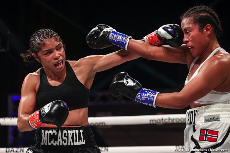 Image: Boxing Results: Jessica Mccaskill Springs Huge Upset Victory Over Cecilia Braekhus!
