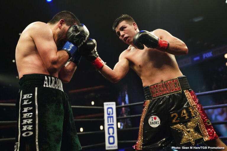 Boxing Results Vladimir Hernandez Defeats Alfredo Angulo, Throws Over