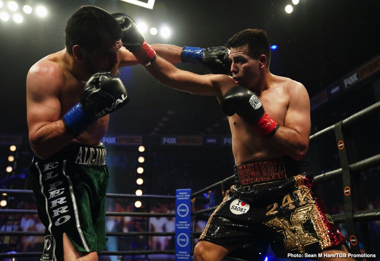 Image: Boxing results: Vladimir Hernandez defeats Alfredo Angulo, throws over 1000 punches