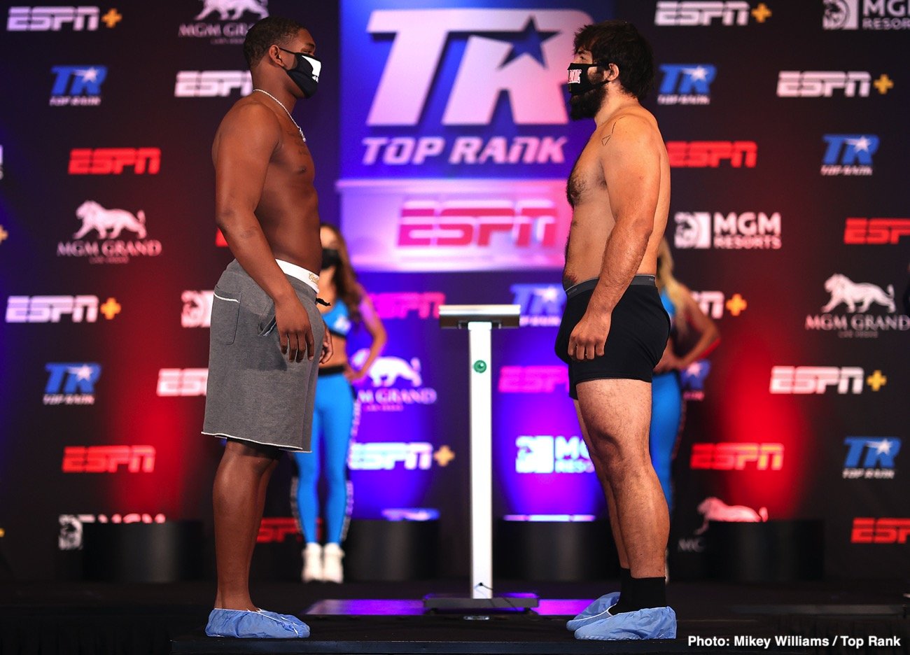 Image: Herring vs Oquendo ESPN+ Weights & Photos