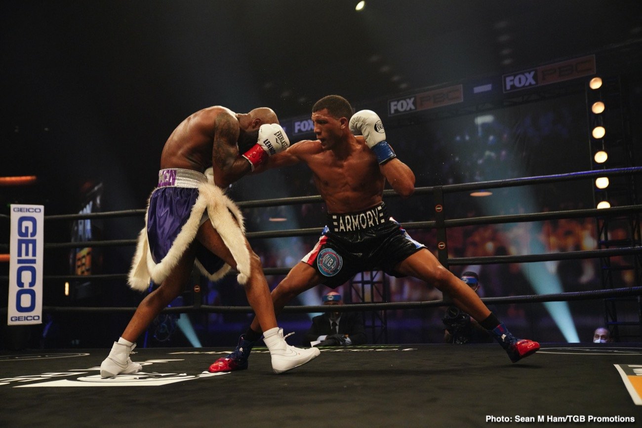 Image: Boxing Results: Jamal James defeats Thomas Dulorme